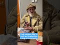 I took homeless Dale out for lunch and he played me a song on his harmonica #homeless #harmonica