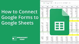 How to Connect Google Forms to Google Sheets screenshot 1