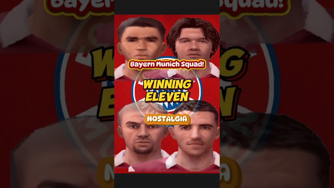 Bayern Munich Squad in Winning Eleven 8 | Pure PS2 Nostalgia