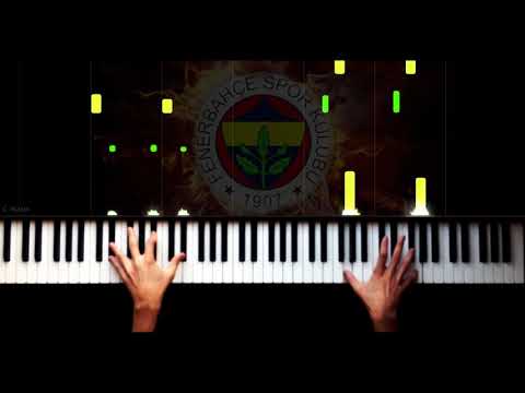 FENERBAHÇE 100. YIL MARŞI - HARD - PIANO TUTORIAL by VN