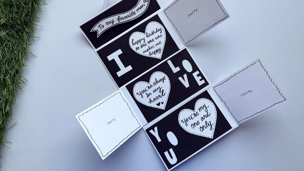 Beautiful Handmade Birthday Card Ideas for Boyfriend/How to Make ...
