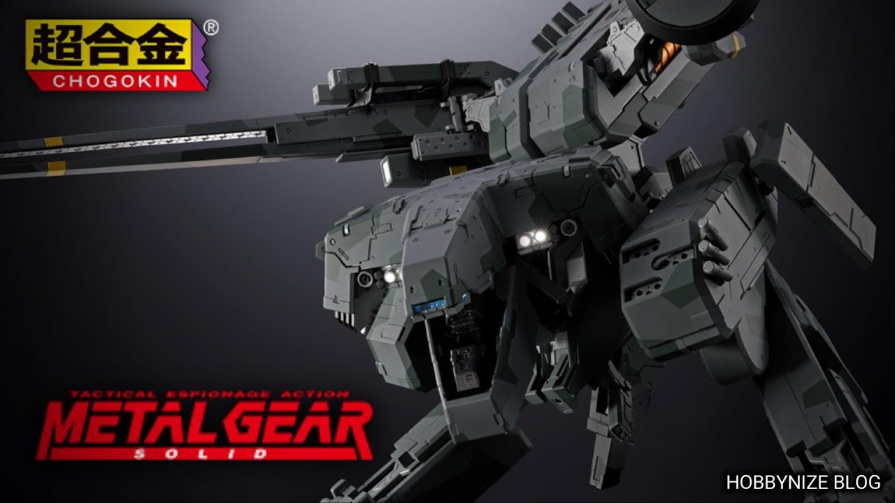 CHOGOKIN Metal Gear REX / METAL GEAR SOLID - YouTube