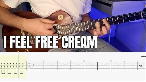 I Feel Free Guitar version - Guitar performance video thumbnail