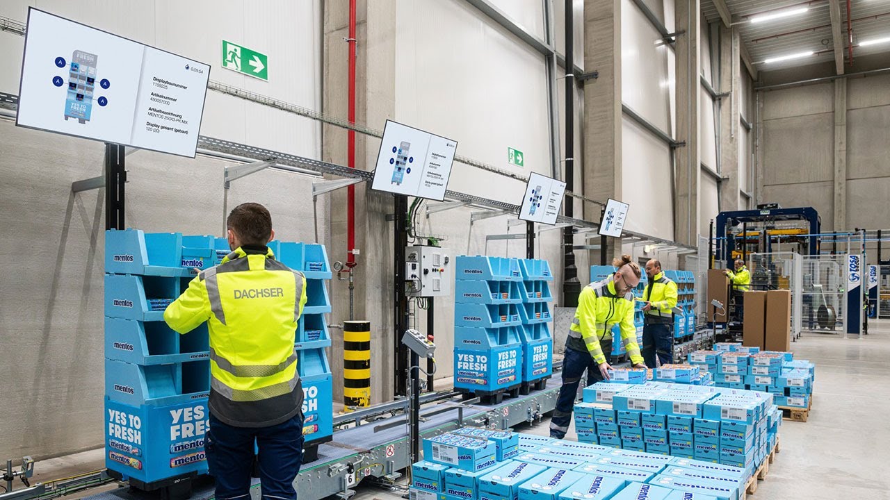 Effizienz im Warehouse: Die Zukunft des Displaybaus bei DACHSER