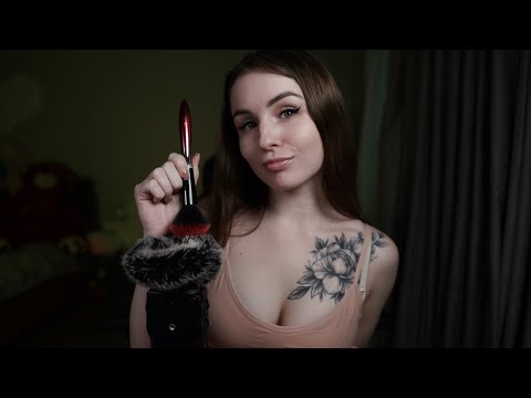 The Most Relaxing ASMR Fluffy Mic Brushing