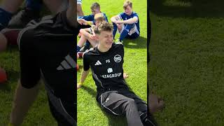 Haderslev, Dänemark. Fußballturnier. tus BERNE auf Klassenfahrt. Nur ohne Lehrer – dafür mit Eltern