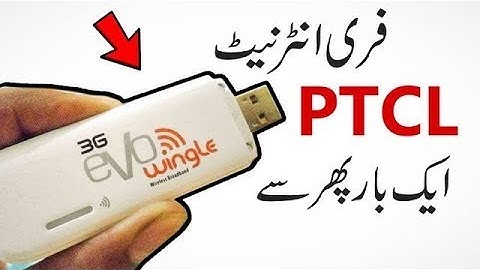 How to Use Free internet on PTCL 3G EVO | New Setting 2019 | Best 4 You