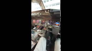 Inside the cockpit of the Boeing 777