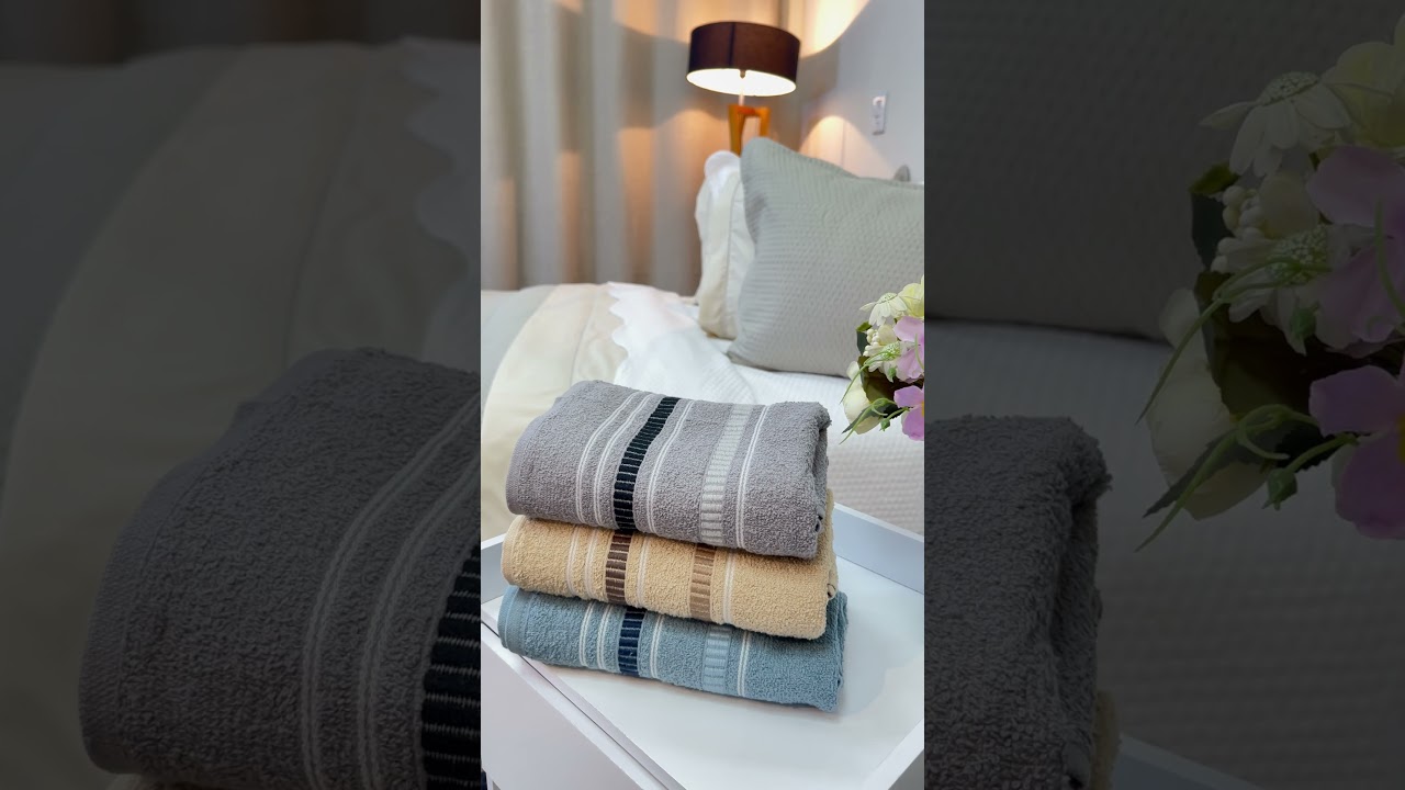 Kit de Toalhas 4 Peças - Alta Absorção e Conforto | Casa Dona