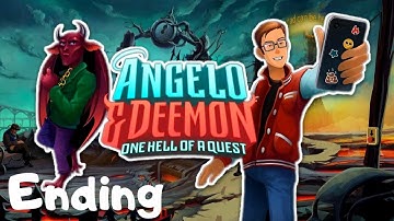 Angelo and Deemon: One Hell Of A Quest Walkthrough Final Part - Ride to Heaven (Ending)