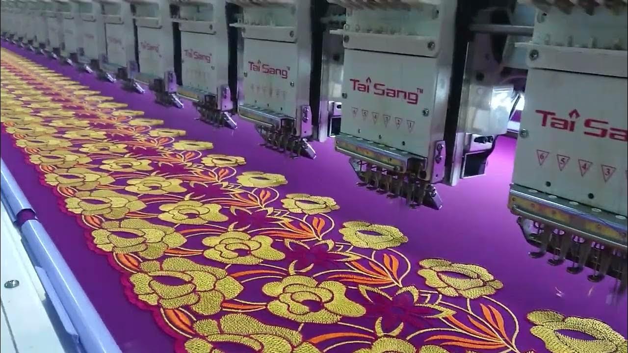 Computer Embroidery machine YouTube