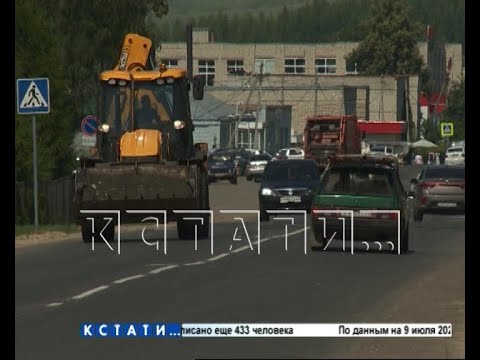 Продолжается дорожная ремонтная компания в Нижегородской области