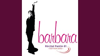 Miniatura de "Barbara - Perlimpinpin (Live A L’Hippodrome De Pantin 1981)"