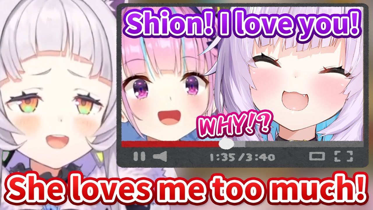 Shion spotted Okayu shouting "I love Shion", so she's going to get married tomorrow [Hololive]