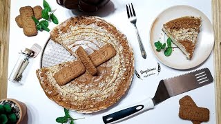 لوتس تشيز كيك / احلى و أسهل تشيزكيك ببسكوت و زبدة اللوتس/ lotus biscoff  cheesecake ?