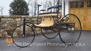 1886 Benz Patent Motorwagen replica