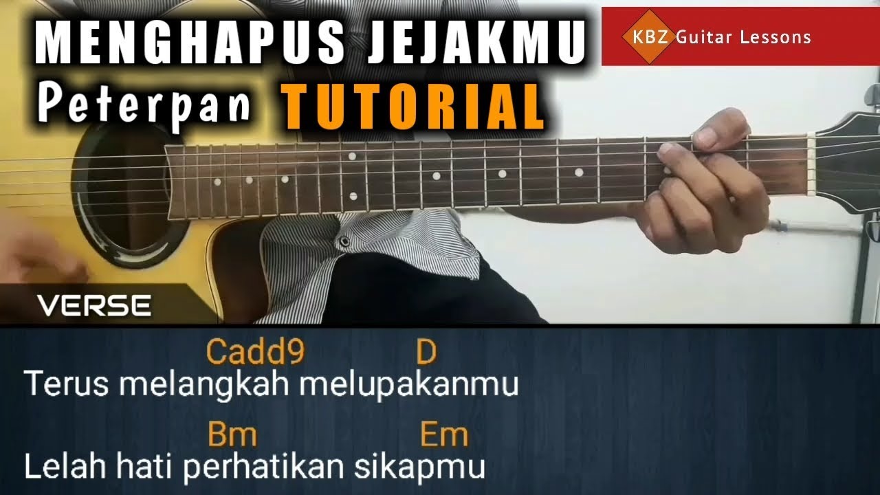 Chord menghapus jejakmu