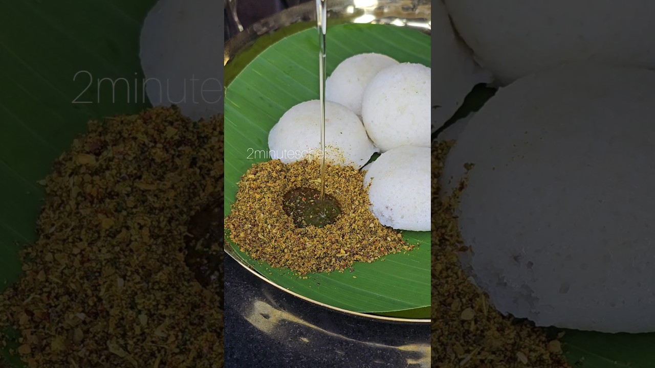 Moringa flaxseed garlic podi 