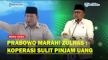 PRABOWO GERAM! Zulhas Sebut Presiden Ngomel Hingga Marah Koperasi Sulit Pinjam Uang