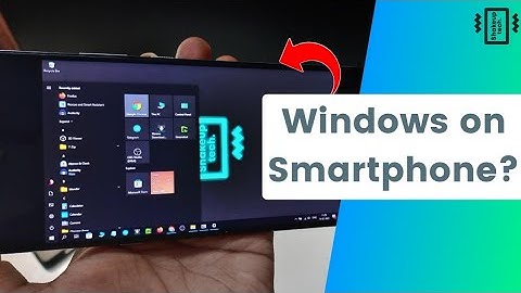 Run Windows 10/11 on Smartphone! [Easy Method]