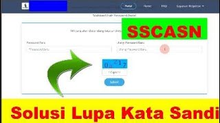 Cara Mengatasi Lupa Password SSCASN 2021 / Cara me-reset password di portal SSCASN BKN 2021