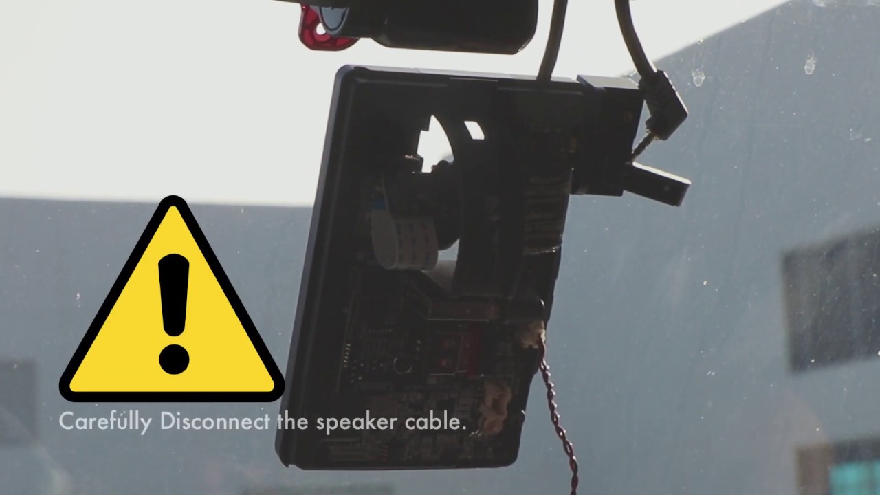 R8W - Installing the main unit (How to separate the Top Cover)