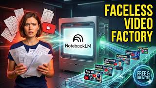 Turn NotebookLM into a Faceless Video Factory (FREE & Unlimited)