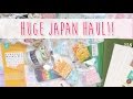 HUGE JAPAN STATIONERY HAUL! ♥ A Beautiful Fable