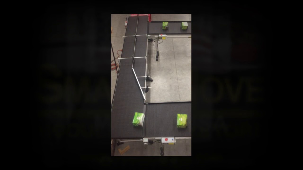 Conveyor Accessories - Overhead Lane Dividers and Orientation Change