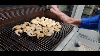 How to grilled Shrimps n scallops