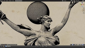 How to make hatching shaders in Blender