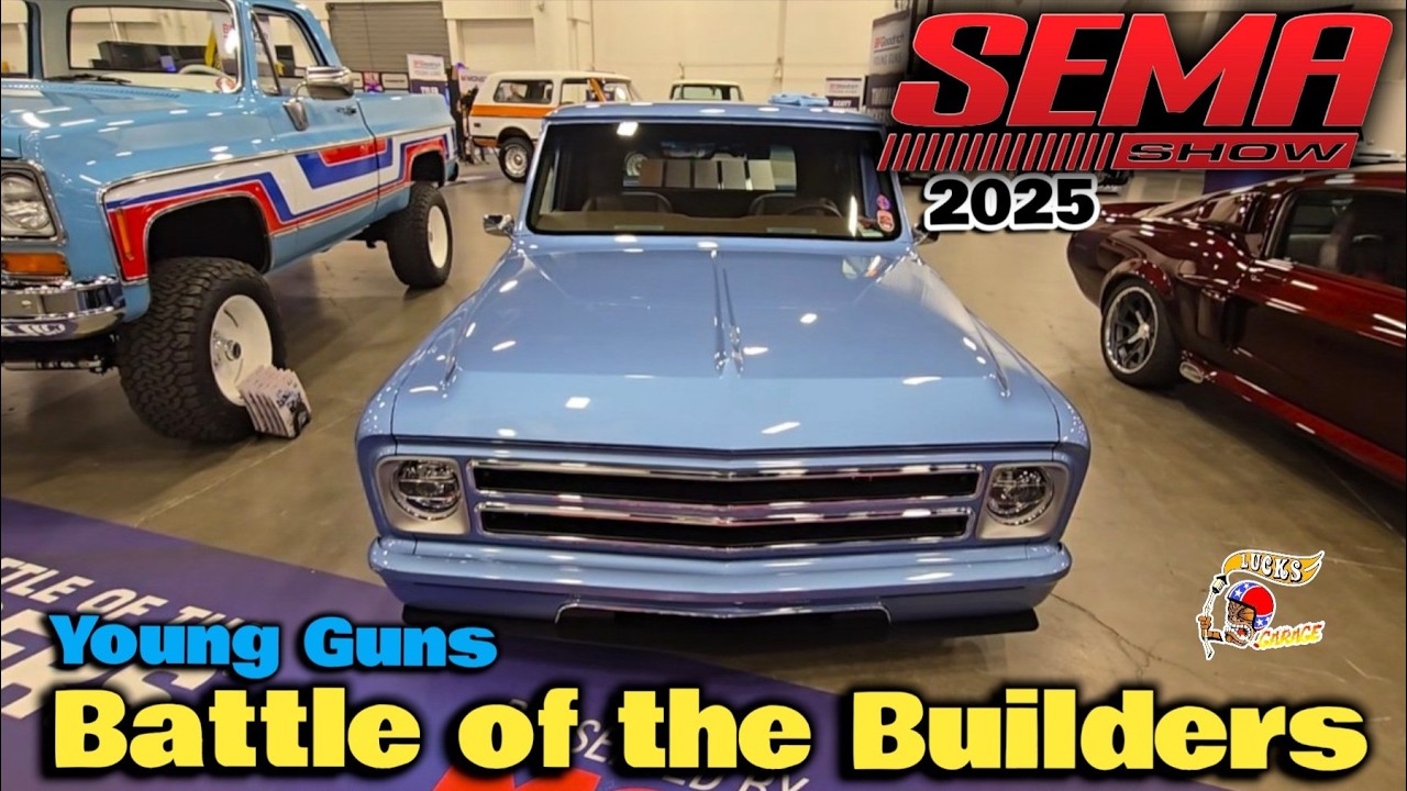SEMA 2025 Battle of the Builders Young Guns Топ-10 — Будущее кастомных автомобилей!