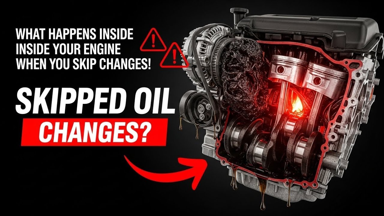 Engine Skipping What Happens Inside Your Engine When You Skip Oil Changes (Hidden ...