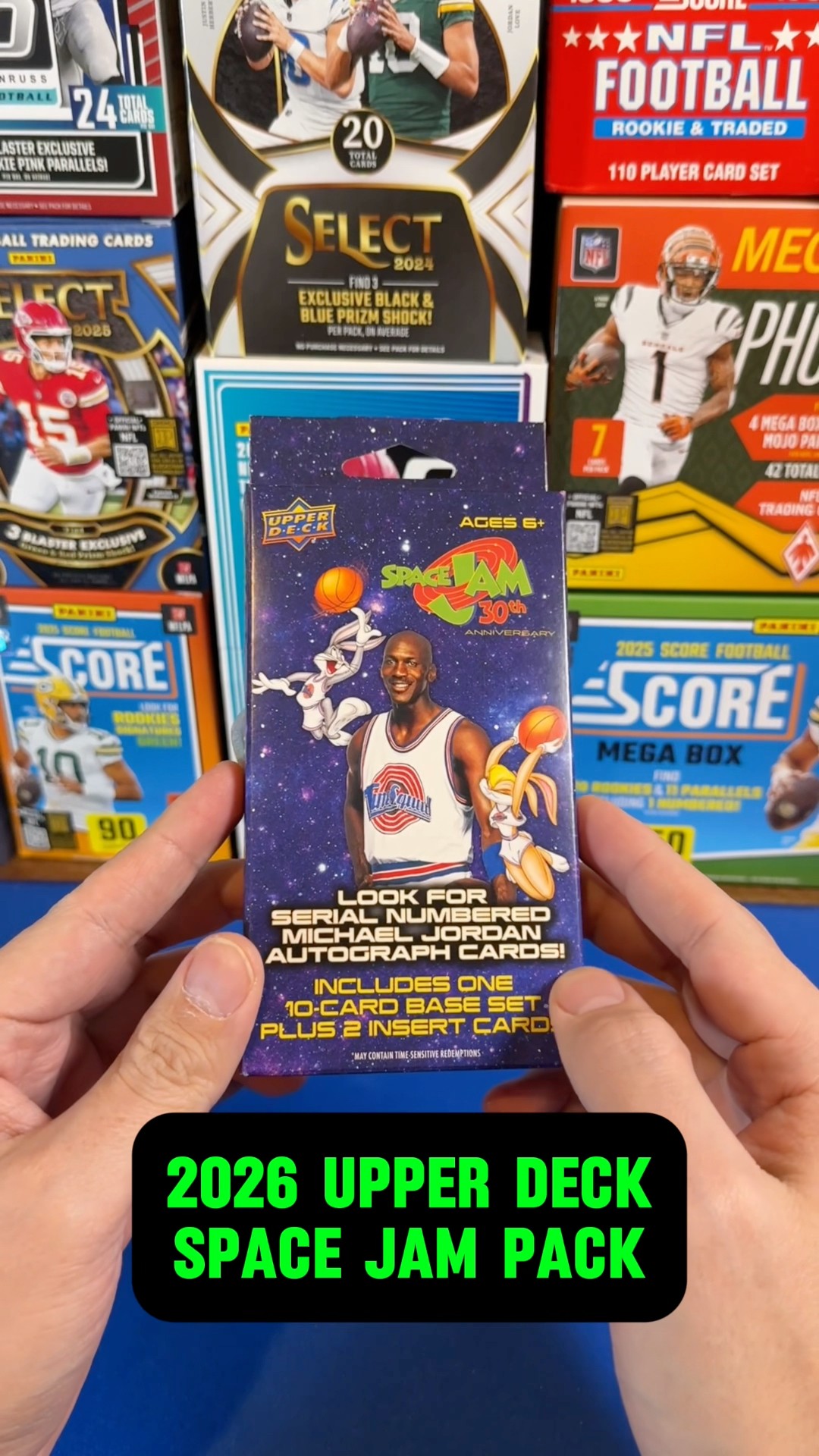 Space Jam cards, in 2026!?!? #sportscards #fyp #spacejam