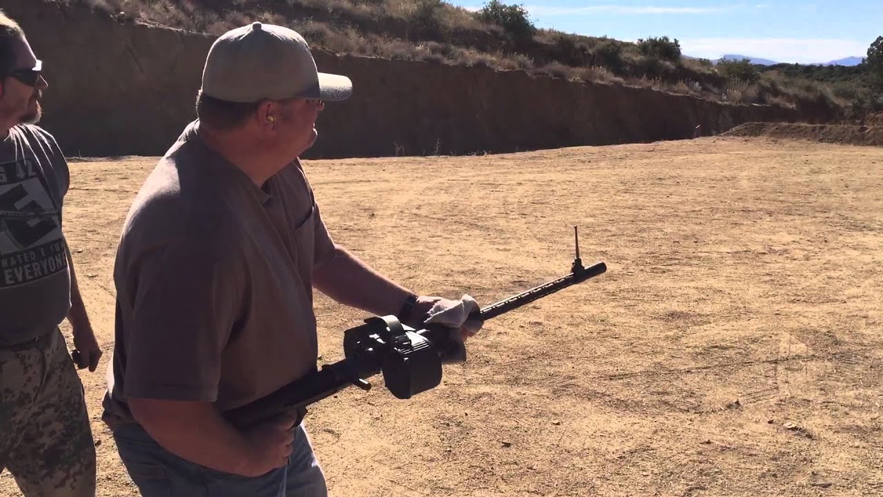 Shooting the MG 15 from the hip, like Call of Duty!