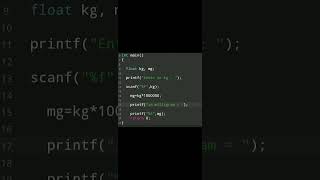 #39 C language Practice program | C language Exercise40 #shorts #programming #coding