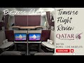 Qatar airways business class review a350 doha  los angeles