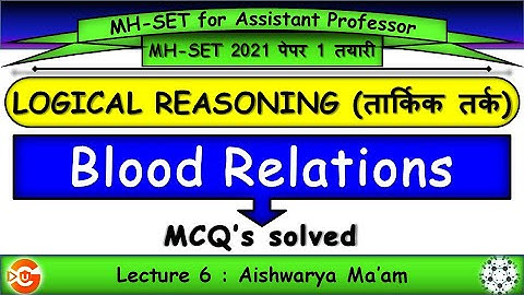 6. MHSET 2021 paper 1 preparation, LOGICAL REASONING, important MCQ