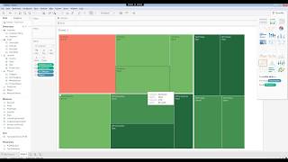 How to Create a Heat Map in Tableau. [HD]