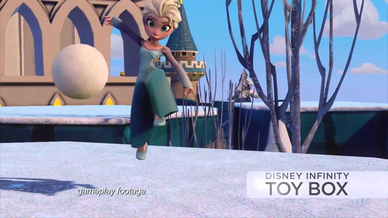 disney infinity frozen toy box set