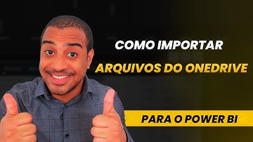 Power BI em 5 Minutos! Como Importar Arquivos Direto do OneDrive para o Power BI | Aprenda Power BI