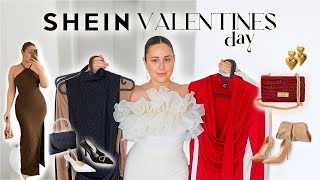 SHEIN VALENTINES DAY HAUL - Date Night & Wedding Guest Outfit Ideas & Dresses!