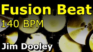Video thumbnail of "Backing Track - Fusion beat 140 BPM"