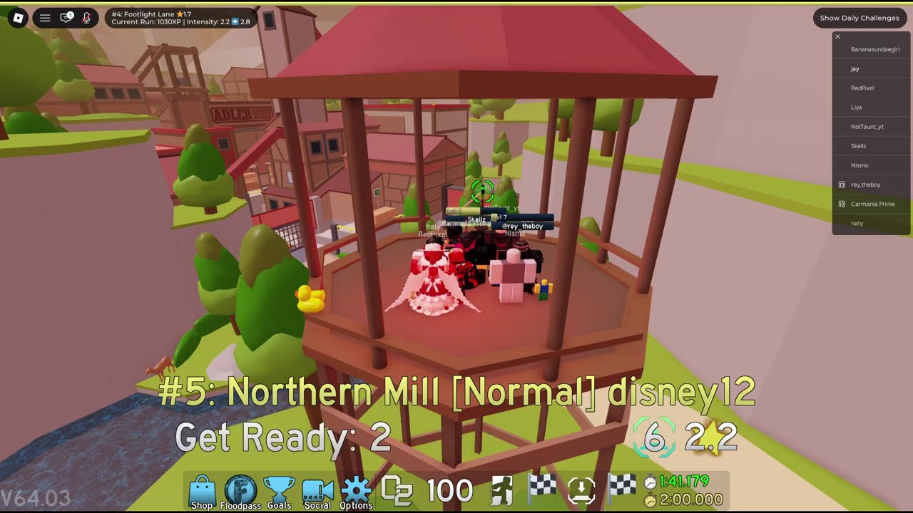 Flood Escape 2 37 Map Win Streak (Pubs) at 3AM....