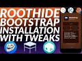 How to install roothide bootstrap  tweaks properly  ios 151617 all devices  bootstrap jailbreak