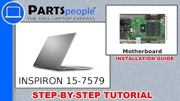 Dell Inspiron 15-7579 (P58F001) Motherboard How-To Video Tutorial