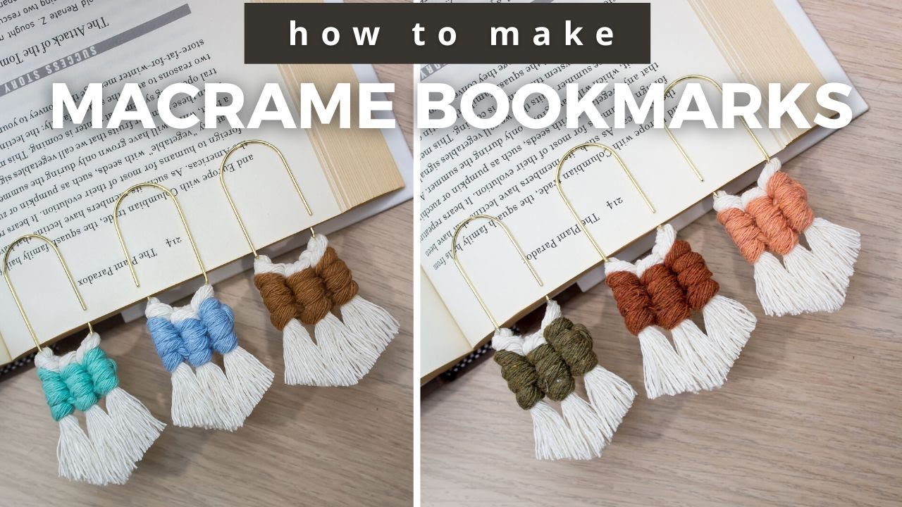 Blue Half Round Macrame DIY Bookmark Making Kit for Kids & Adults at Rs  70/kit in Ghaziabad