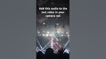 Add this audio to the last video in your camera roll #shorts