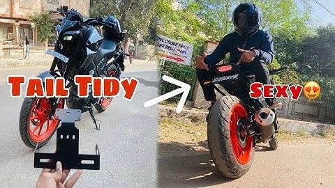 MT15 Tail Tidy Modification 😍|| Best Tail Tidy For MT15 2024 #mt15 #tailtidy
