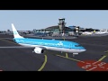 Prepar3D v4 - Helsinki to Amsterdam - KLM 737-800